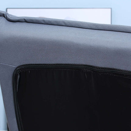 Adjustable gray floor chair, swivel meditation seat, microfiber