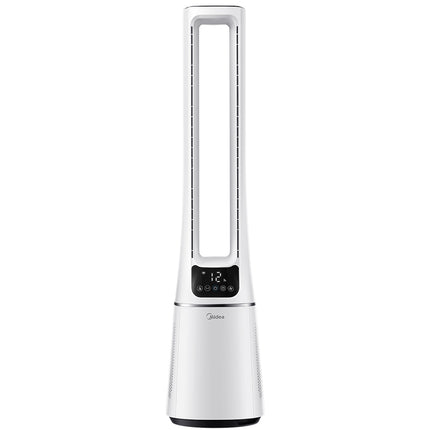 Floor fan 2 in 1 with air purifier White