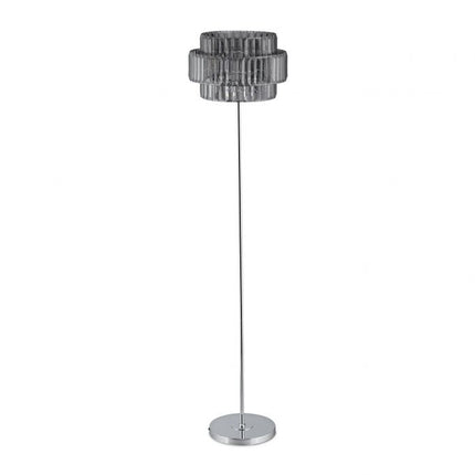 Floor lamp crystal gray