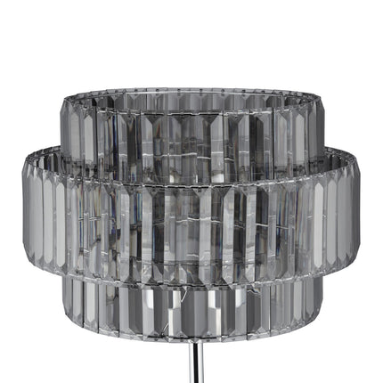 Floor lamp crystal gray