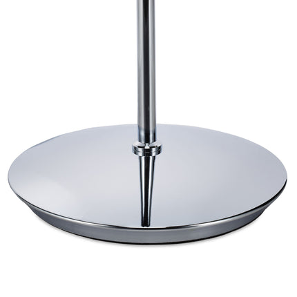 Floor lamp with fabric shade