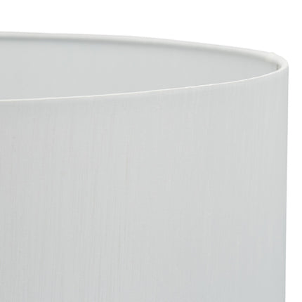Floor lamp with fabric shade