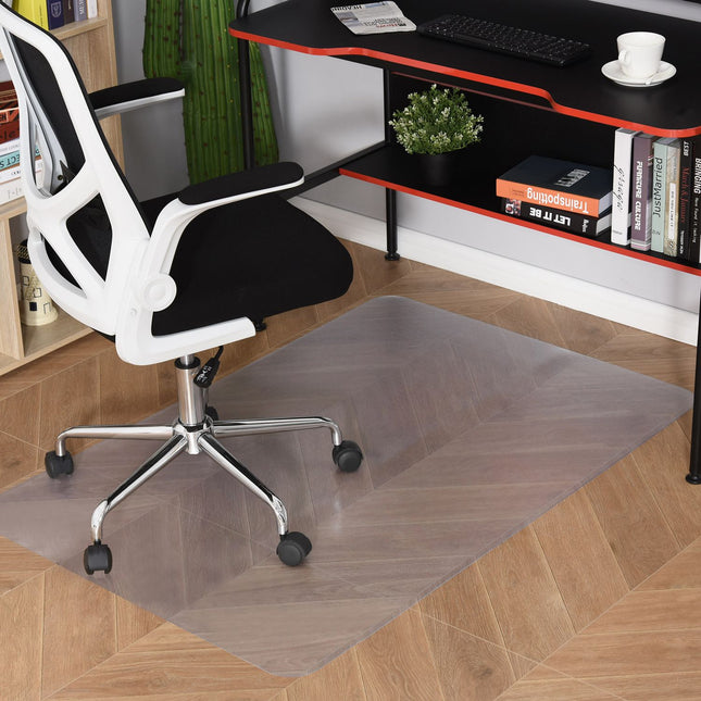 Office chair mat 90x120 cm, clear & scratch-resistant
