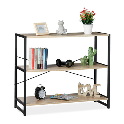 Floor shelf with 3 levels