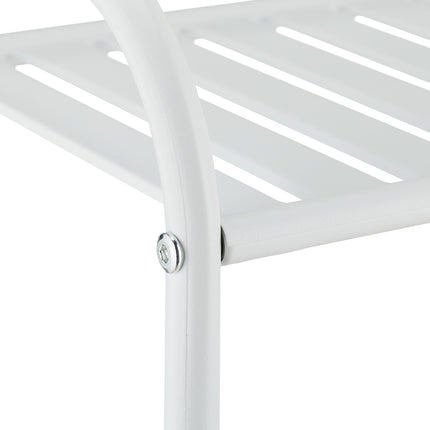 Floor-standing shelf with 5 shelves