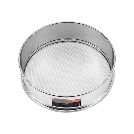 Flour Sieve, 12-Mesh 304 Stainless Steel, 12.6-Inch