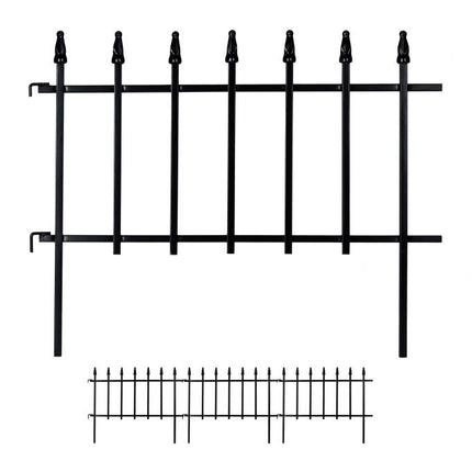 Flower Bed Fence 4 Piece Set