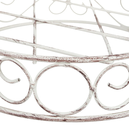 Flower Stairs Metal 3 Shelf