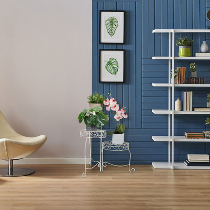 Flower Stairs Metal 3 Shelf
