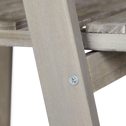 Flower Stairs Wood Grey