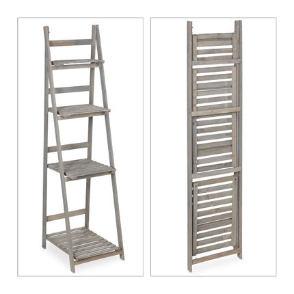 Flower Stairs Wood Grey
