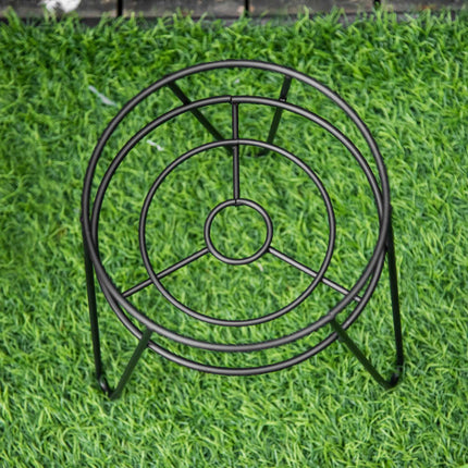 Bloemenstandaard Set Van 3 Metalen Plantenstandaard Set Bloemenkruk Bloempothouder Plantenkruk Voor Bloempot Tot Diameter 16 Cm Zwart