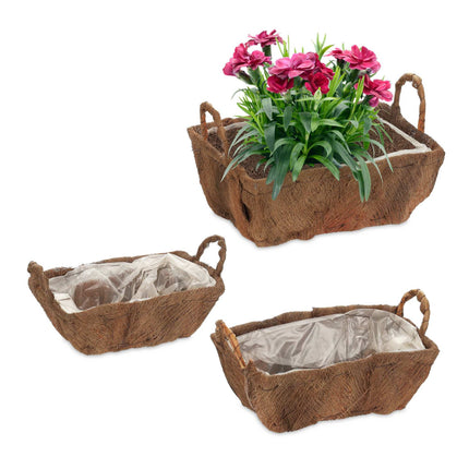 Flower box Balcony Set of 3