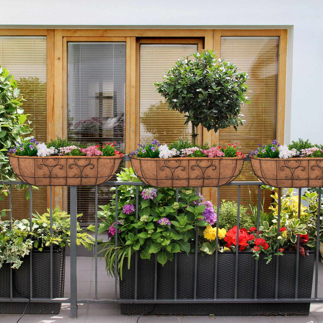 Flower box Balcony Set of 3