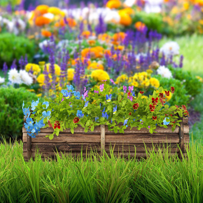 Flower box Wood Set of 2
