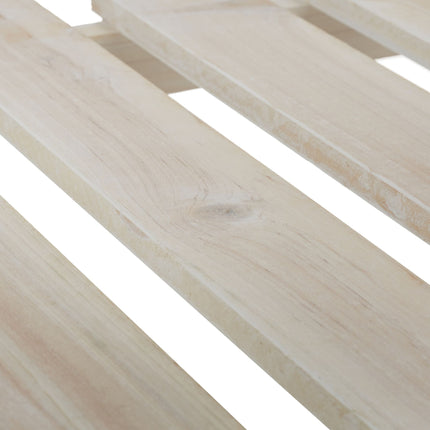 Flower box on legs in white wood