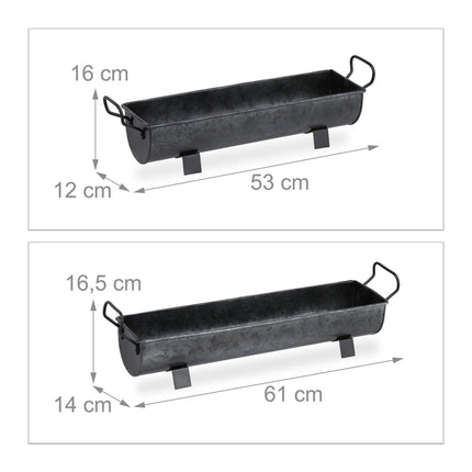 Flower box set of two
