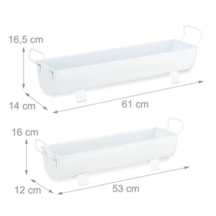Flower box set of two