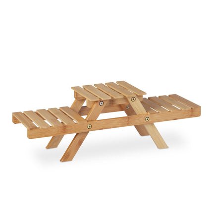 Flower pedestal bamboo