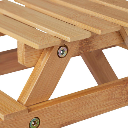 Flower pedestal bamboo
