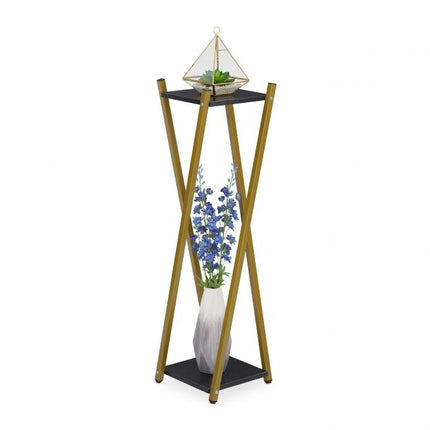 Flower pedestal with 2 levels