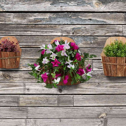 Flower pot for wall - set of 3