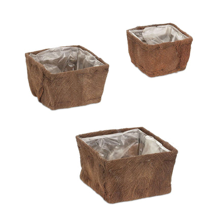 Flower pot - set of 3