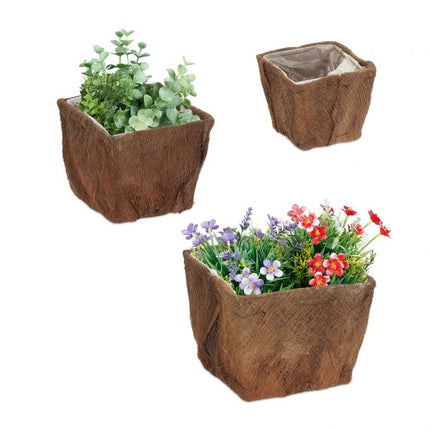 Flower pot - set of 3