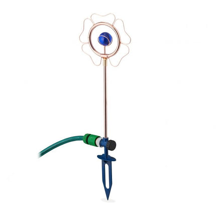 Flower-shaped garden sprinkler