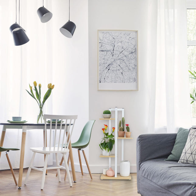 Flower shelf with 6 levels