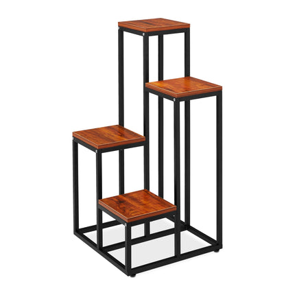 Flower staircase black in 4 levels