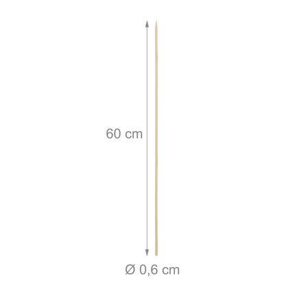 Flower sticks 60 cm in sets of 50