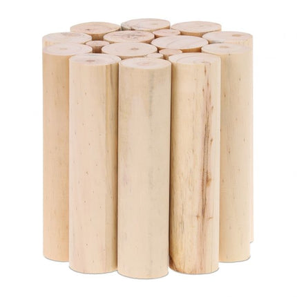 Flower stool in natural design