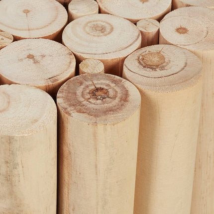 Flower stool in natural design