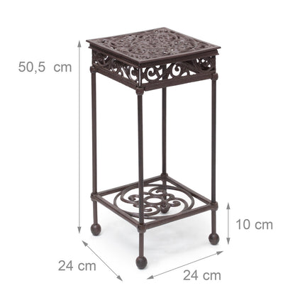 Flower stool square