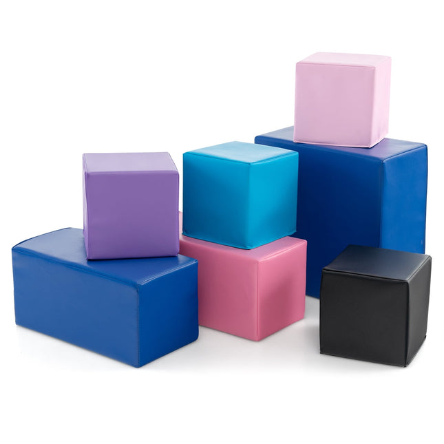 Foam Building Blocks Set – 7 Pcs, Soft & Durable