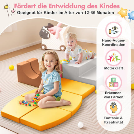 Foam Climbing Blocks for Toddlers, 10-Piece Set