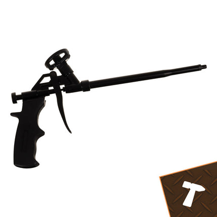 Foam Gun with Adjustable Dispenser, Metal Body, 320mm