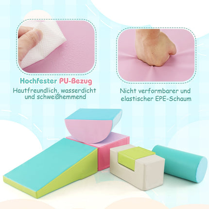 Foam Play Blocks Set – 6 Pieces, Soft & Safe for Kids