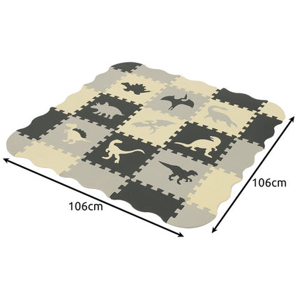 Foam Puzzle Mat, 30.5x30.5cm, 35 Pieces, EVA Foam