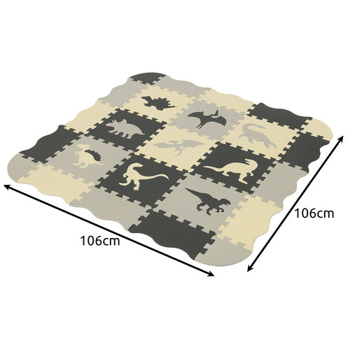 Foam Puzzle Mat, 30.5x30.5cm, 35 Pieces, EVA Foam