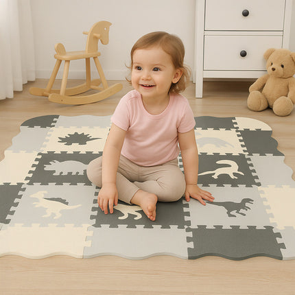 Foam Puzzle Mat, 30.5x30.5cm, 35 Pieces, EVA Foam