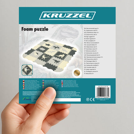 Foam Puzzle Mat, 30.5x30.5cm, 35 Pieces, EVA Foam
