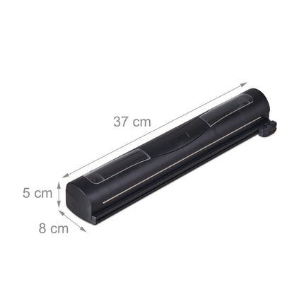 Foil cutter, 2 pcs, black