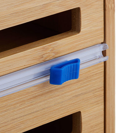 Foil dispenser with kitchen roll holder