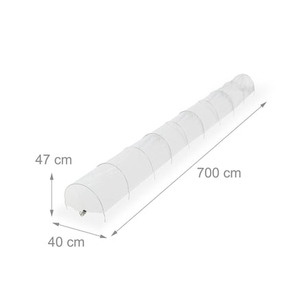 Foil tunnel PVC 7 m