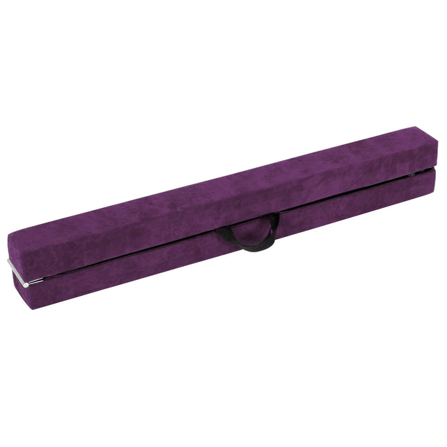 Foldable 270cm Gymnastics Balance Beam for Kids, Purple