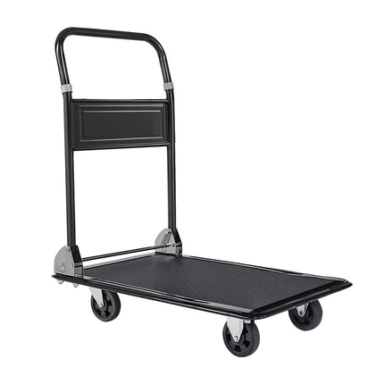 Foldable 2-Tier Platform Hand Truck, 700 lb Capacity
