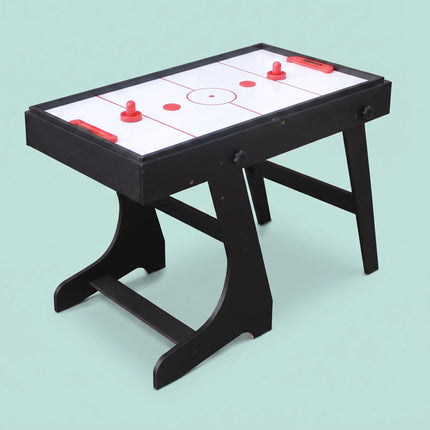 Foldable 4-in-1 Multi-Game Table – Black