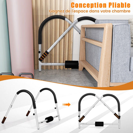 Foldable Ab Trainer With Padded Headrest, 150 Kg